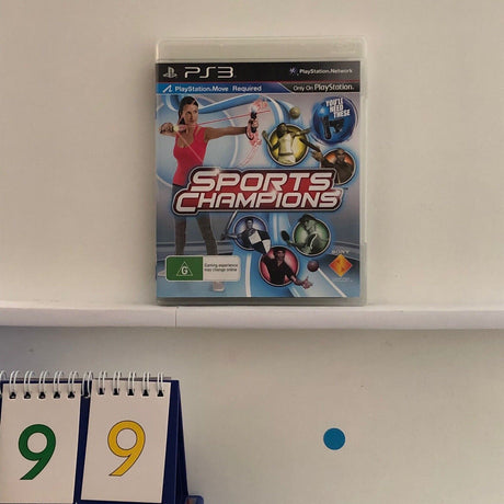 Sports Champions PS3 PlayStation 3 Game + Manual - Trippy Trades 