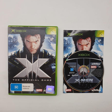 X-Men the Official Game Xbox Original Game + Manual PAL - Trippy Trades 