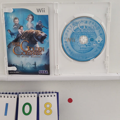 The Golden Compass The Official Video Game Nintendo Wii Game + Manual PAL r108 - Trippy Trades 