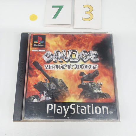 Grudge Warriors PS1 Playstation 1 Game + Manual PAL - Trippy Trades 