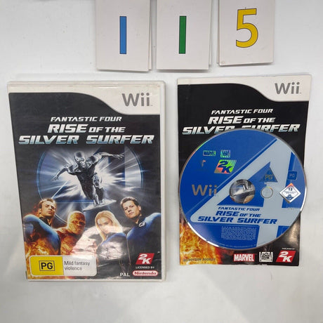 Fantastic Four Rise Of The Silver Surfer Nintendo Wii Game + Manual PAL - Trippy Trades 