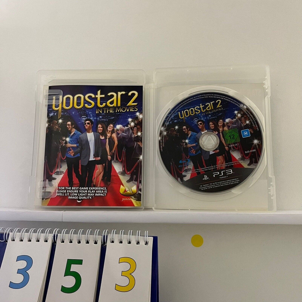 Yoostar 2 In The Movies PS3 Playstation 3 Game + Manual