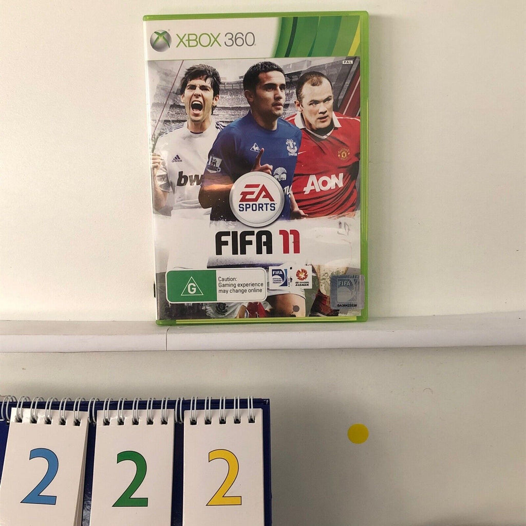 FIFA 11 Xbox 360 Game + Manual PAL