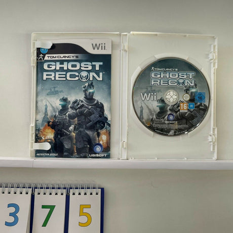 Tom Clancy's Ghost Recon Nintendo Wii Game + Manual PAL - Trippy Trades 