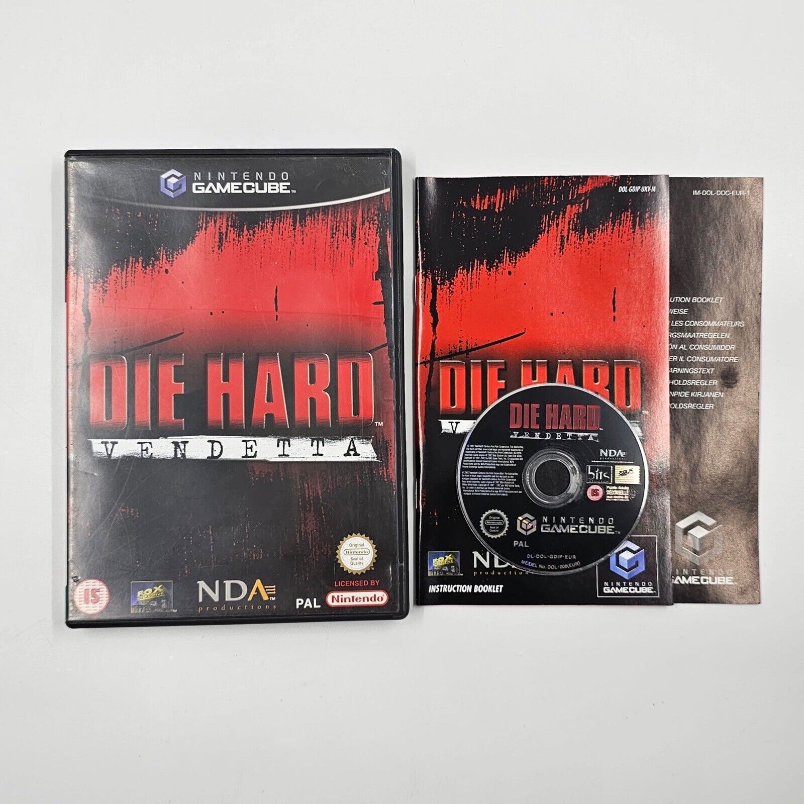 Die Hard Vendetta for Nintendo GameCube retailer