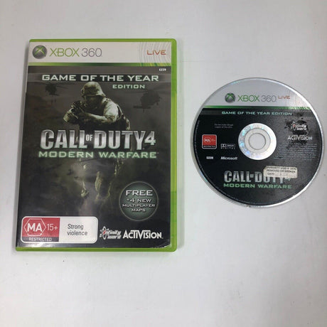 Call Of Duty 4 Modern Warfare Xbox 360 Game PAL - Trippy Trades 