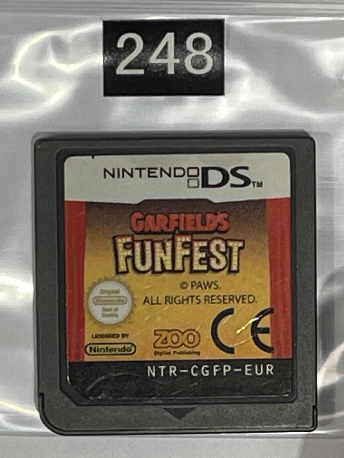 Garfield’s FunFest Nintendo DS Game Cartridge - Trippy Trades 