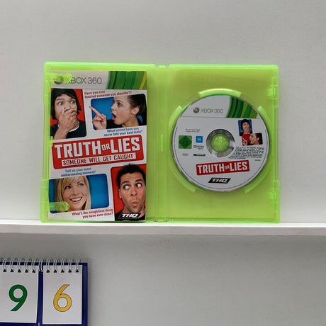 Truth Or Lies Xbox 360 game + manual PAL - Trippy Trades 