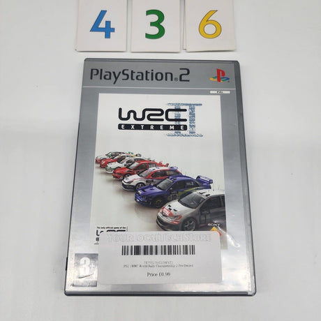 WRC 2 II Extreme PS2 Playstation 2 Game + Manual PAL - Trippy Trades 