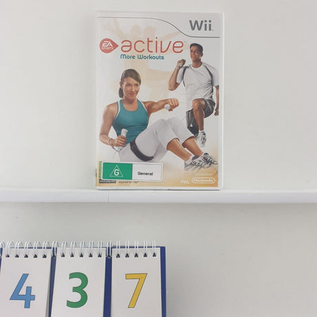 Active More Workouts Nintendo Wii Game + Manual PAL oz437 - Trippy Trades 