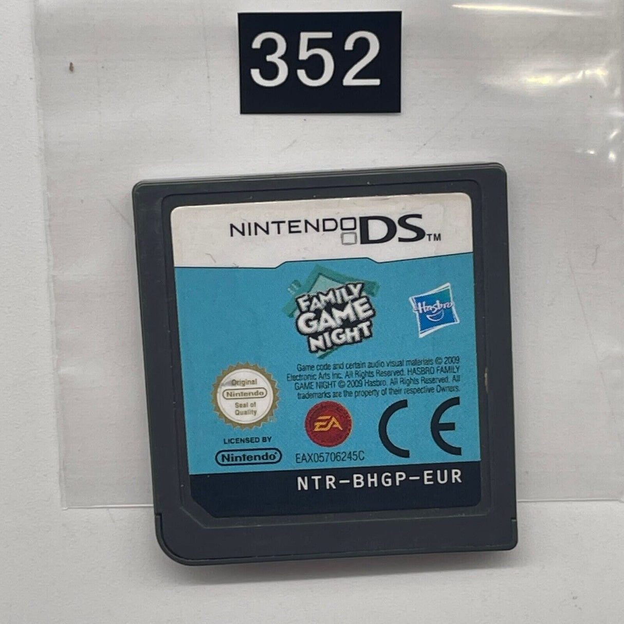 Family Game Night Nintendo DS Game Cartridge