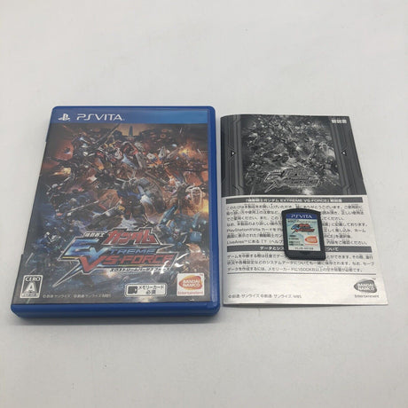 PS Vita Mobile Suit Gundam EXTREME VS-FORCE + Manual Japanese - Trippy Trades 