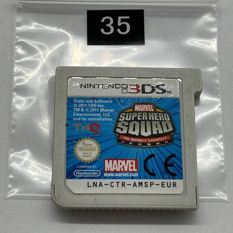 Super Hero Squad The Infinity Gauntlet Nintendo 3DS Game Cartridge PAL - Trippy Trades 