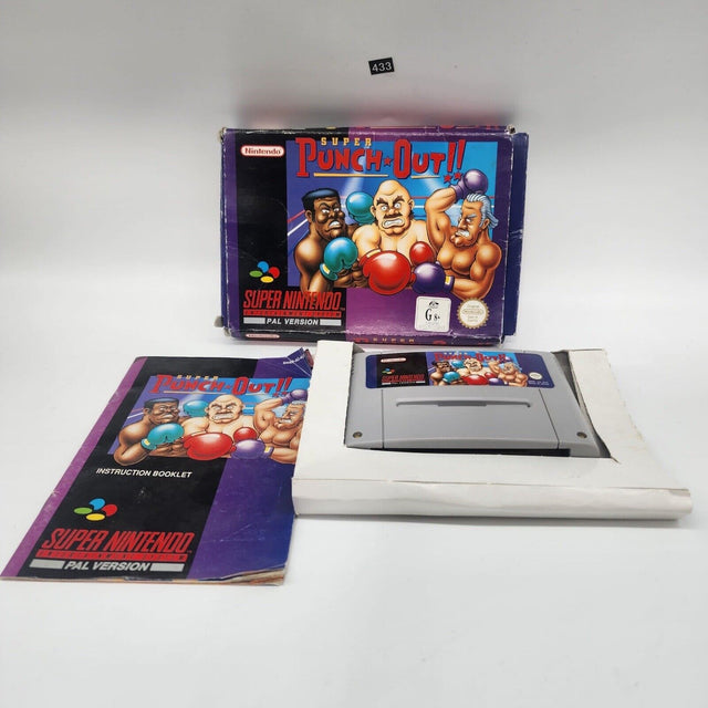 Super Punch Out! Super Nintendo SNES Game Boxed Complete PAL - Trippy Trades 