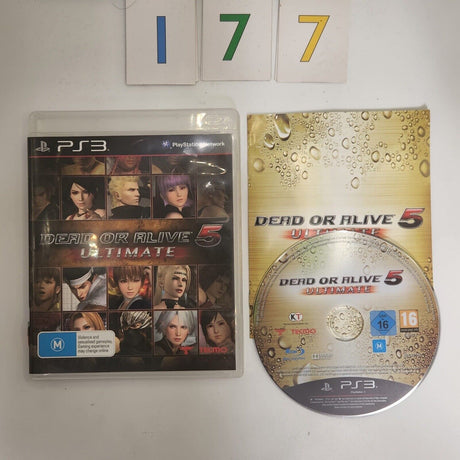 Dead Or Alive 5 Ultimate PS3 Playstation 3 Game + Manual o177 - Trippy Trades 