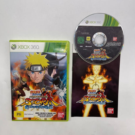 Ultimate Ninja Storm Generations Xbox 360 Game + Manual PAL - Trippy Trades 