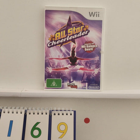 All Star Cheerleader Nintendo Wii Game + Manual PAL - Trippy Trades 