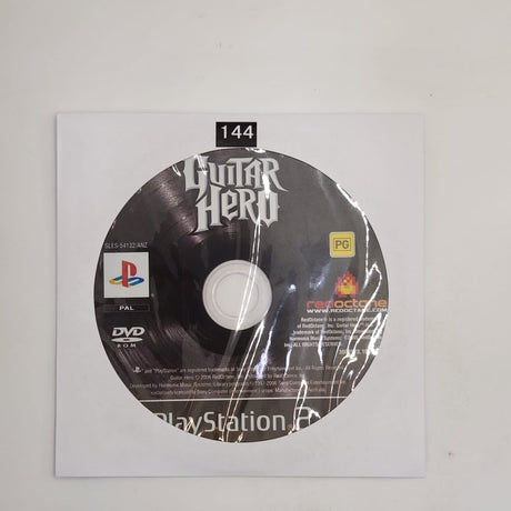 Guitar Hero PS2 Playstation 2 Game Disc Only oz144 - Trippy Trades 