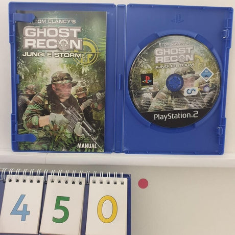 Tom Clancy's Ghost Recon Jungle Storm PS2 Playstation 2 Game + Manual  PAL - Trippy Trades 