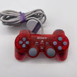 Playstation 1 PS1 Analog Dual Analog Controller Red - Trippy Trades 