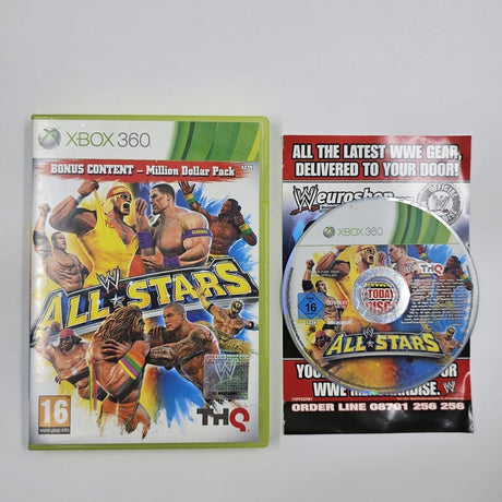 WWE All Stars Xbox 360 Game + Manual PAL - Trippy Trades 