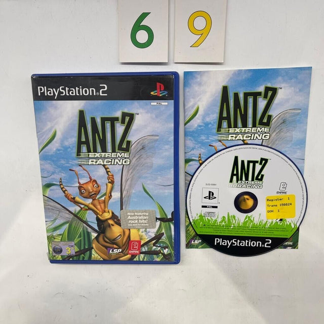 Antz Extreme Racing PS2 Playstation 2 Game + Manual PAL - Trippy Trades 