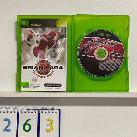 Brian Lara International Cricket 05 2005 Xbox original game + manual PAL - Trippy Trades 