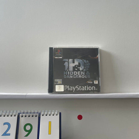 Hidden And Dangerous PS1 Playstation 1 Game + Manual PAL - Trippy Trades 