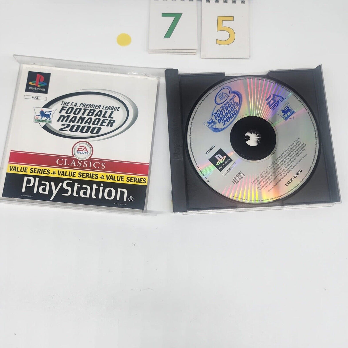 Football Manager 2000 PS1 Playstation 1 Game + Manual PAL - Trippy Trades 