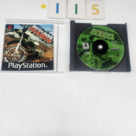 Motorcross Mania PS1 Playstation 1 Game + Manual PAL - Trippy Trades 