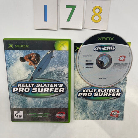 Kelly Slater's Pro Surfer Xbox Original Game + Manual PAL - Trippy Trades 