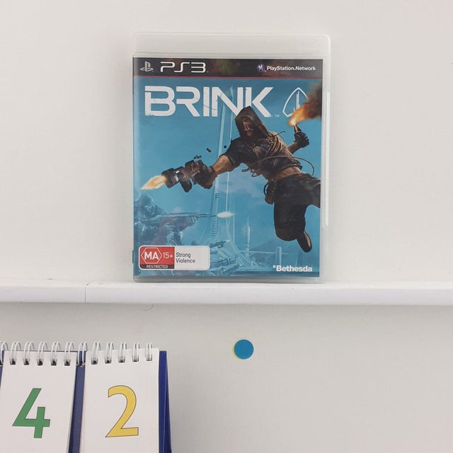 Brink PS3 Playstation 3 Game + Manual - Trippy Trades 