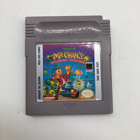 Mr. Chins Gourmet Paradise Nintendo Gameboy Original Game - Trippy Trades 