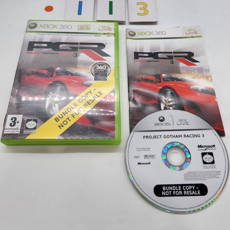 Project Gotham Racing 3 III PGR 3 Xbox 360 Game + Manual PAL - Trippy Trades 