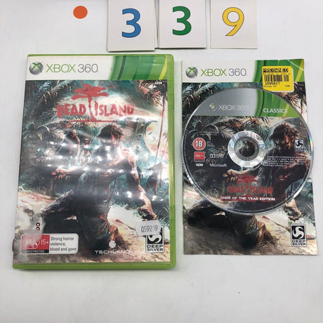 Dead Island Xbox 360 Game + Manual PAL - Trippy Trades 