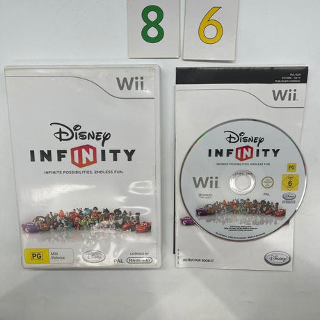 Disney Infinity Nintendo Wii Game + Manual PAL - Trippy Trades 