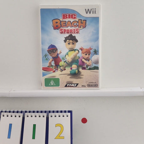 Big Beach Sports Nintendo Wii Game + Manual PAL r112 - Trippy Trades 