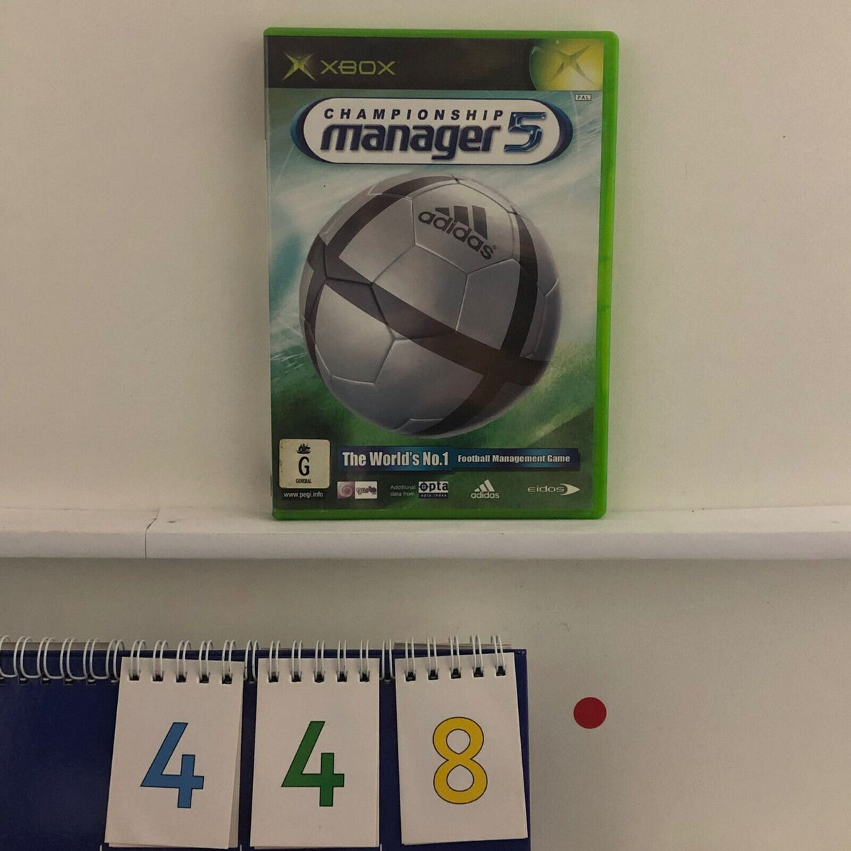 Championship Manager 5 Xbox Original Game + Manual PAL - Trippy Trades 