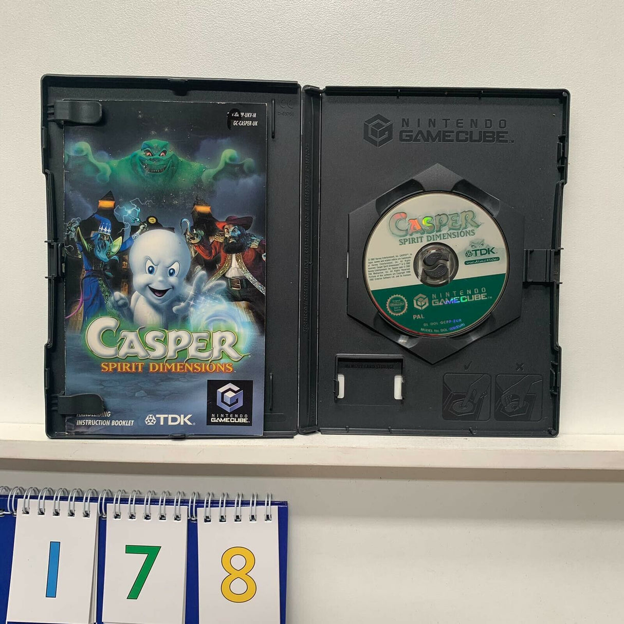 Casper Spirit Dimensions Nintendo Gamecube  + Manual PAL - Trippy Trades 