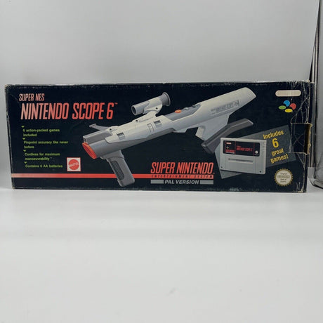 Super NES Nintendo Scope Boxed 6 - Trippy Trades 