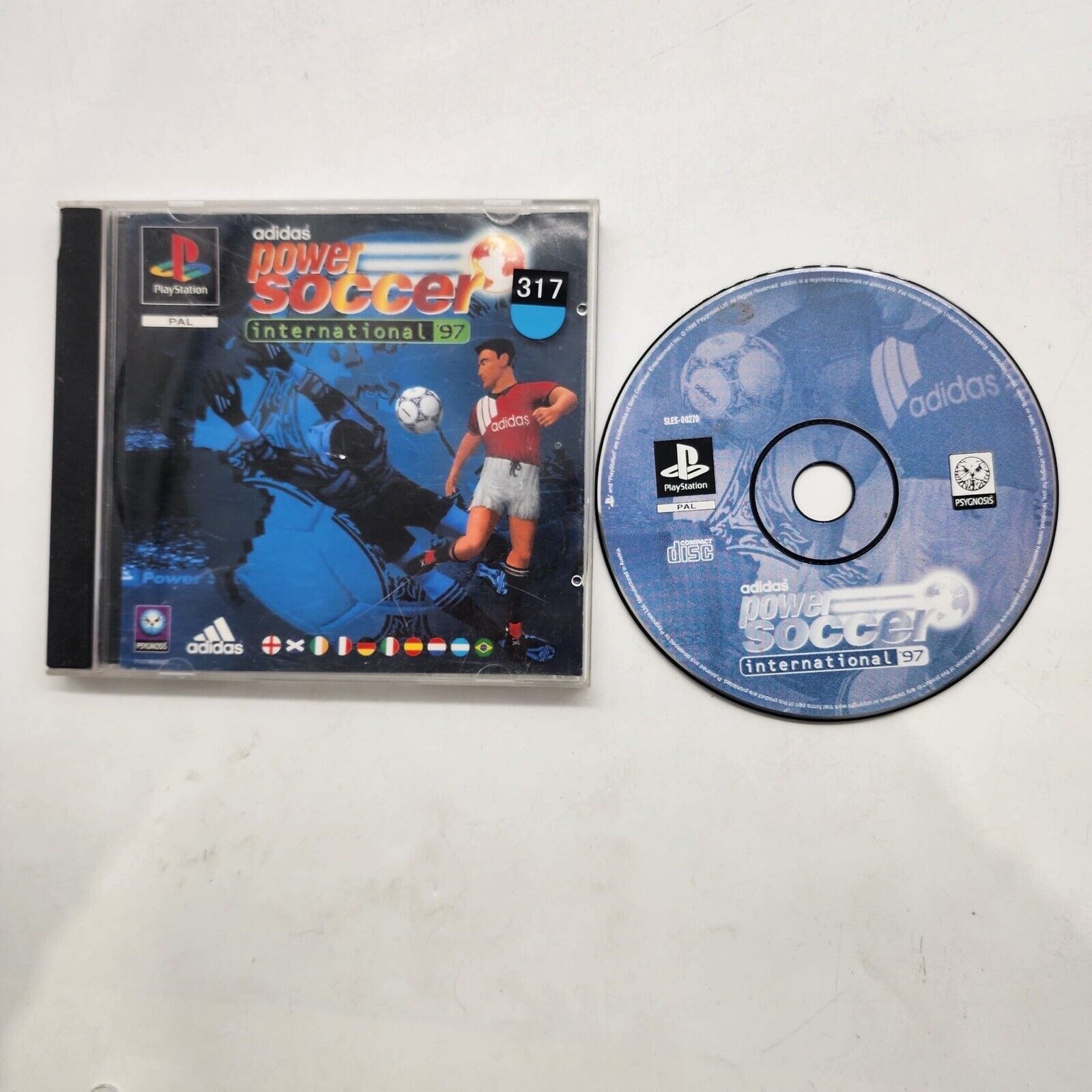 Adidas Power Soccer International 97 PS1 Game Trippy Trades