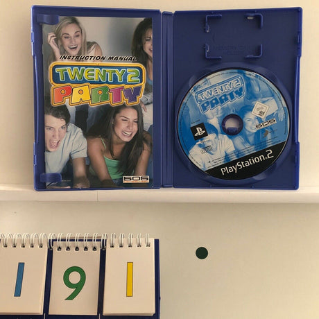 Twenty 2 Party PS2 Playstation 2 Game + Manual PAL - Trippy Trades 