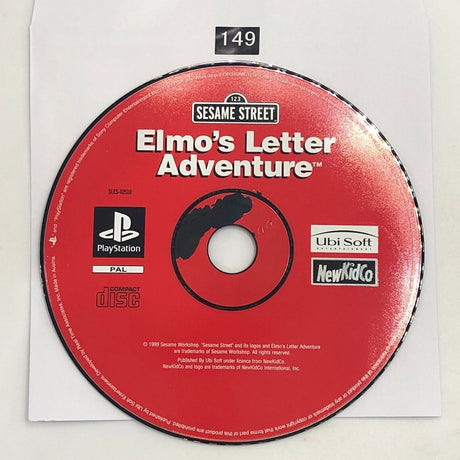 Sesame Street Elmo's Letter Adventurer PS1 Playstation 1 Game Disc Only oz149 - Trippy Trades 