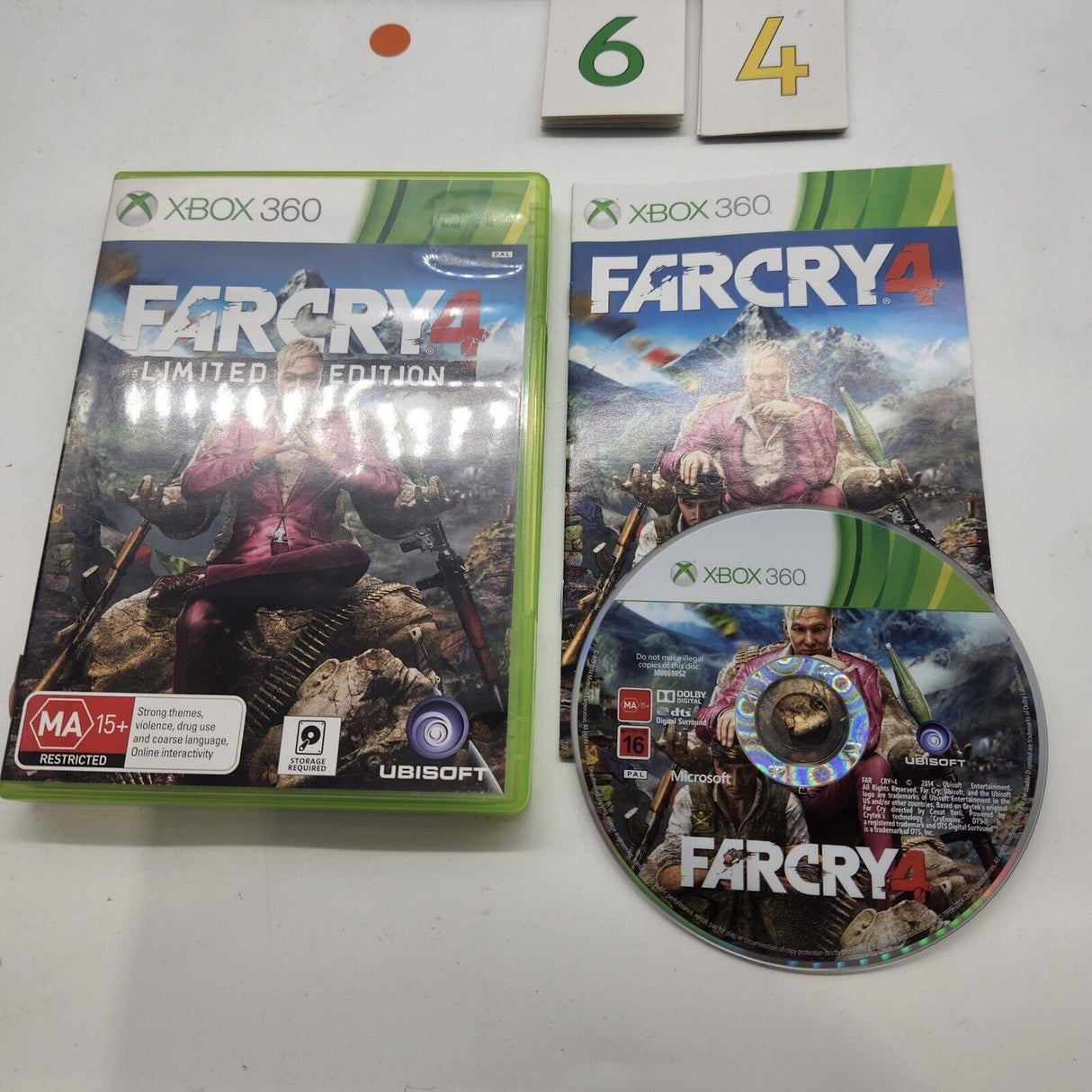 Far Cry 4 Limited Edition Xbox 360 Game + Manual PAL