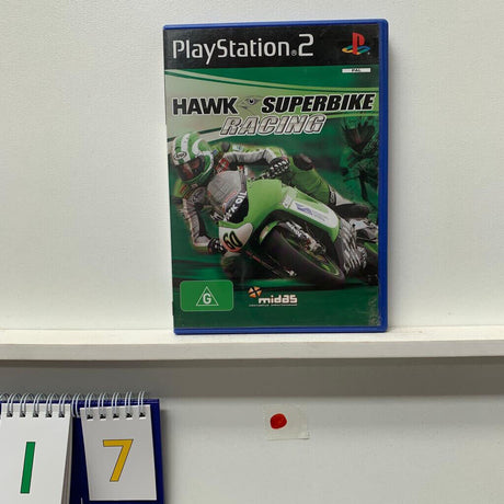 Hawk  Superbike Racing PS2 PlayStation 2 game + manual PAL - Trippy Trades 