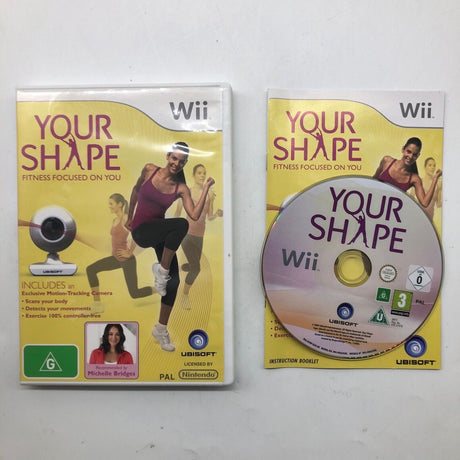 Your Shape Fitness Focused On You Nintendo Wii Game + Manual PAL - Trippy Trades 