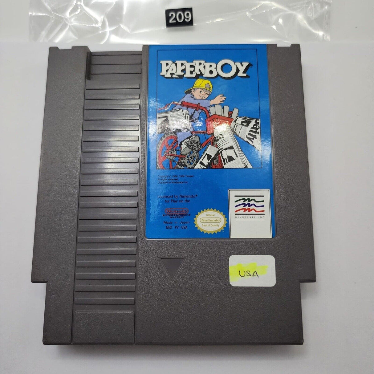 Paperboy Nintendo Entertainment System NES Game NTSC U/C - Trippy Trades 