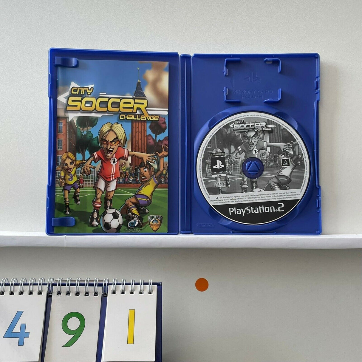 City Soccer Challenge PS2 Playstation 2 Game + Manual  PAL o491 - Trippy Trades 