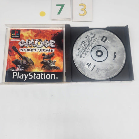 Grudge Warriors PS1 Playstation 1 Game + Manual PAL - Trippy Trades 