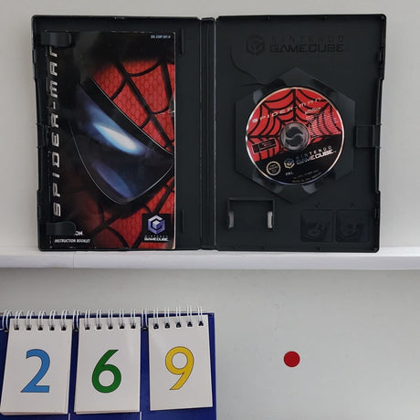 Spider-Man Nintendo Gamecube Game + Manual PAL r269 - Trippy Trades 